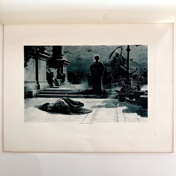 Victims Of Galerius Roman Emperor Photo Gravure Victorian 1894 Art Liska DWS11 - Picture 2 of 3